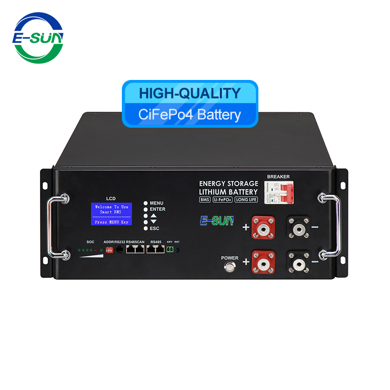 Module 48v 100ah Rack mounted lifepo4 ​battery pack